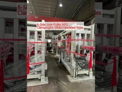 Aplicação de um sistema de fixação APG de 6 laterais para os postes Sf6 e embutidos